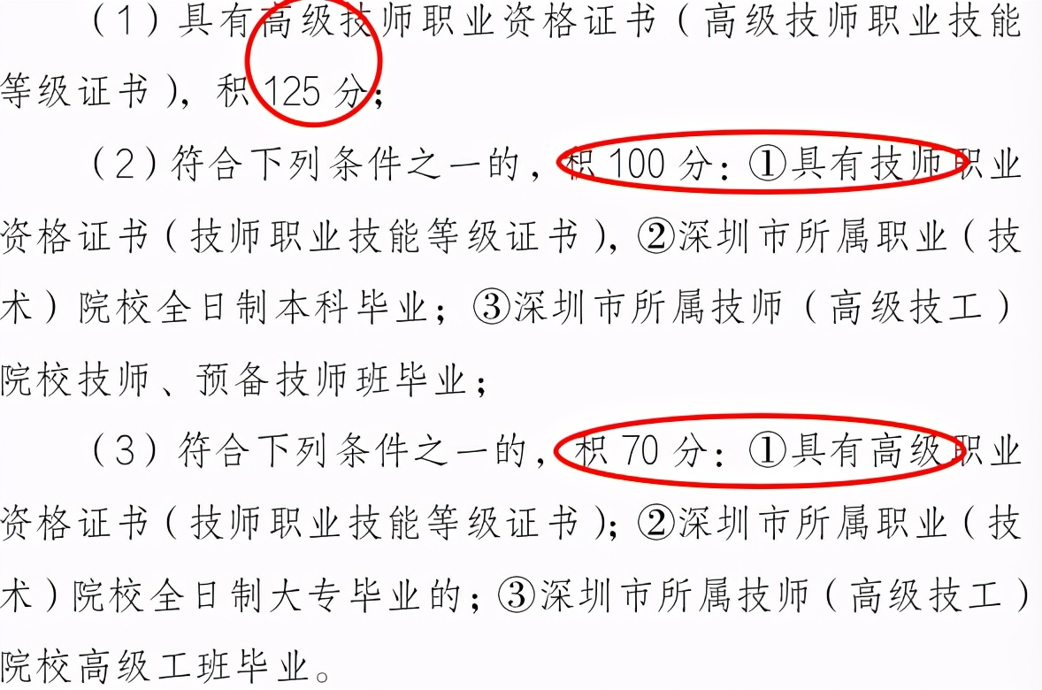 深圳积分入户新政解读