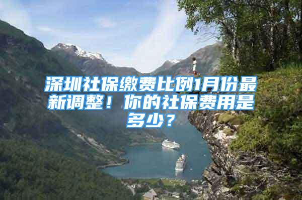 深圳社保缴费比例1月份最新调整！你的社保费用是多少？