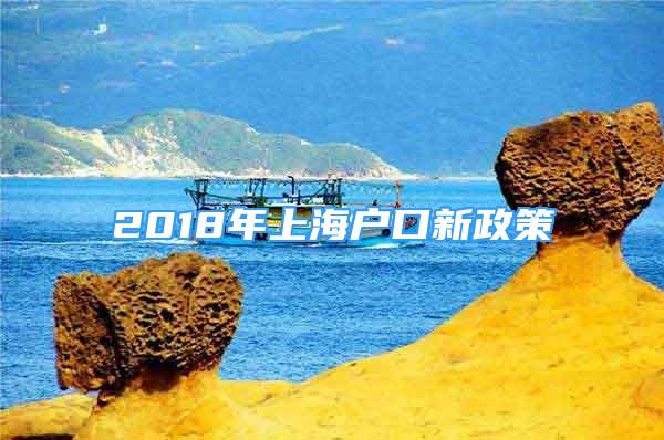 2018年上海户口新政策