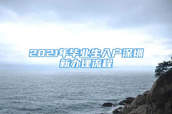 2021年毕业生入户深圳新办理流程