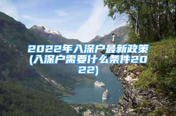 2022年入深户最新政策(入深户需要什么条件2022)