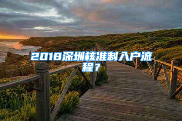 2018深圳核准制入户流程？