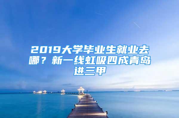 2019大学毕业生就业去哪？新一线虹吸四成青岛进三甲