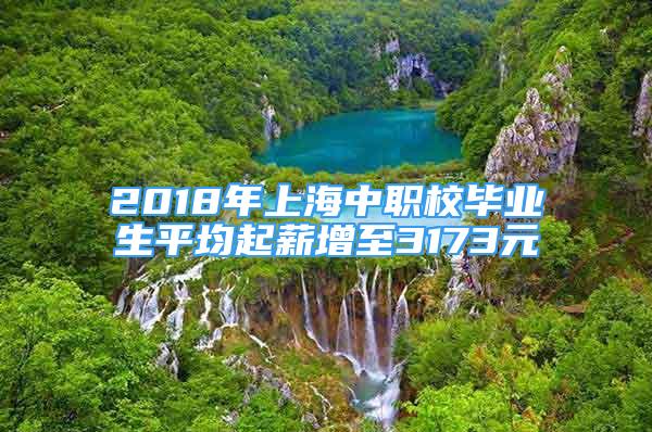 2018年上海中职校毕业生平均起薪增至3173元