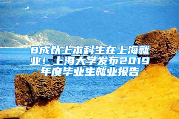 8成以上本科生在上海就业！上海大学发布2019年度毕业生就业报告