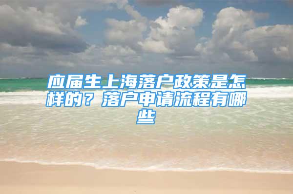 应届生上海落户政策是怎样的？落户申请流程有哪些