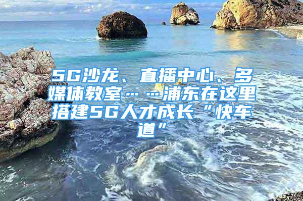 5G沙龙、直播中心、多媒体教室……浦东在这里搭建5G人才成长“快车道”