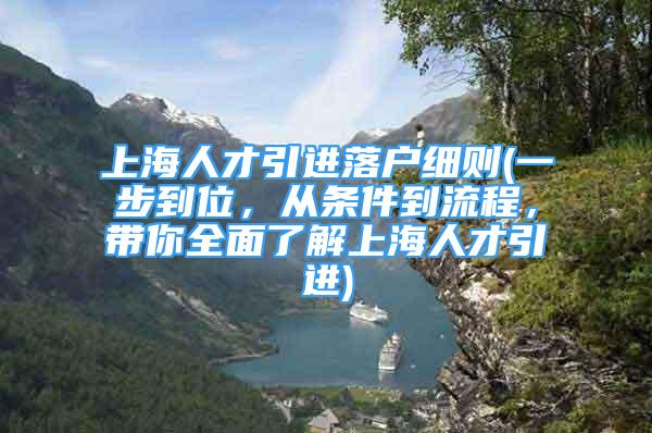 上海人才引进落户细则(一步到位，从条件到流程，带你全面了解上海人才引进)