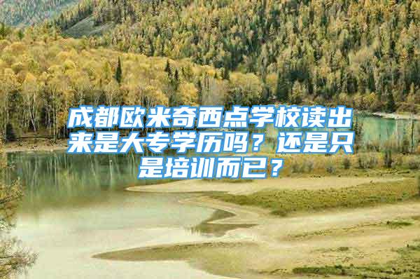 成都欧米奇西点学校读出来是大专学历吗？还是只是培训而已？