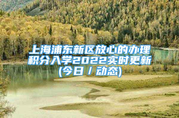 上海浦东新区放心的办理积分入学2022实时更新(今日／动态)