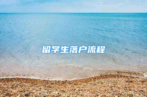 留学生落户流程