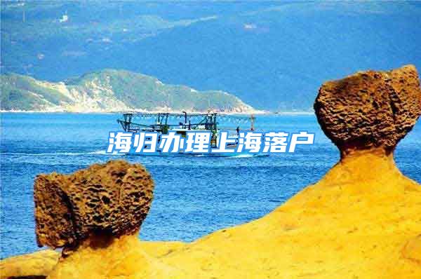 海归办理上海落户