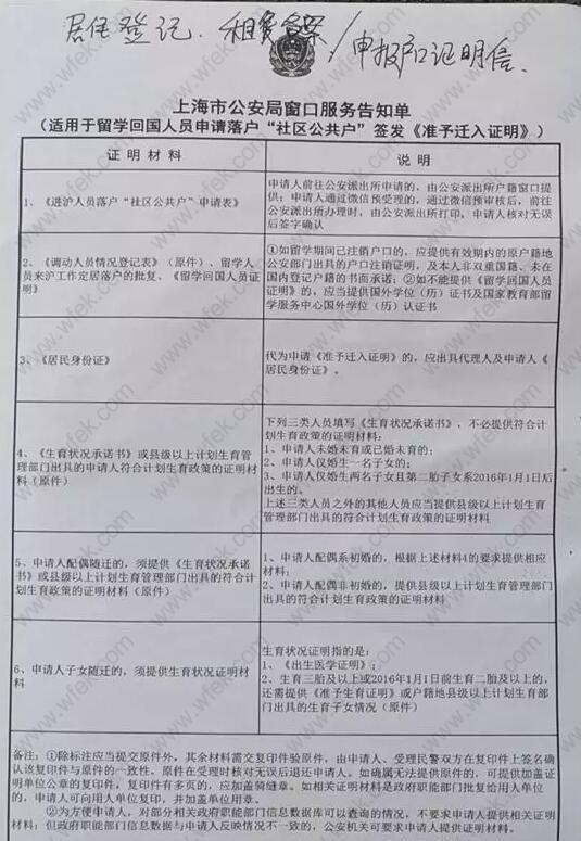 上海留学生落户递交资料之后