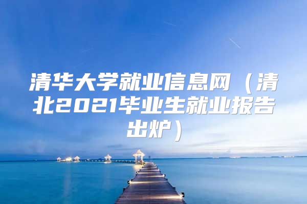 清华大学就业信息网（清北2021毕业生就业报告出炉）